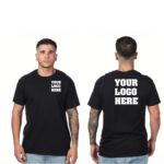 Custom T-Shirt With Front & Back Logo – Gildan Heavy Cotton G500 – Premium Personalized Shirt