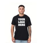 Custom T-Shirt With Large Front Logo – Gildan Heavy Cotton G500 – Up to 11″ Design