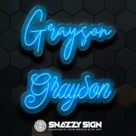 Personalized 26″ LED Neon Sign – Unique Name Light for Kids’ Rooms & Gifts