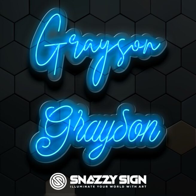 Personalized 26″ LED Neon Sign – Unique Name Light for Kids’ Rooms & Gifts