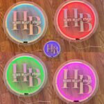 Custom 3D Acrylic Sign with Rear LED Glow – Elegant & Minimalist Design