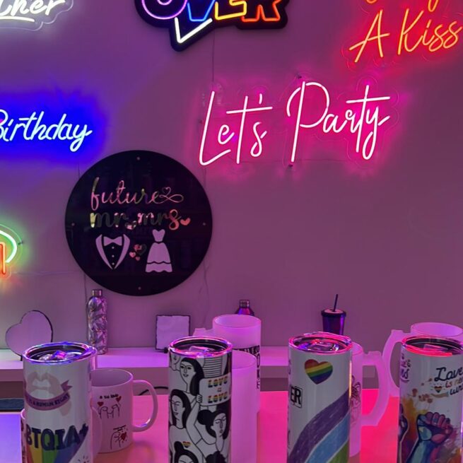 Custom Neon Name Sign – 26″ LED Light for Kids, Weddings, Bars, Birthdays & Home Décor – Text Only