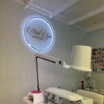 Custom 3D Acrylic Sign with Rear LED Glow – Elegant & Minimalist Design