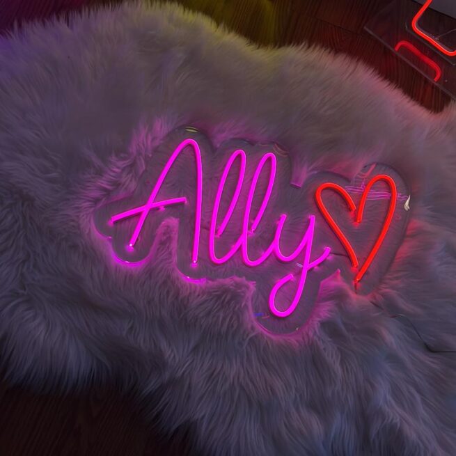 Personalized 26″ LED Neon Sign – Unique Name Light for Kids’ Rooms & Gifts