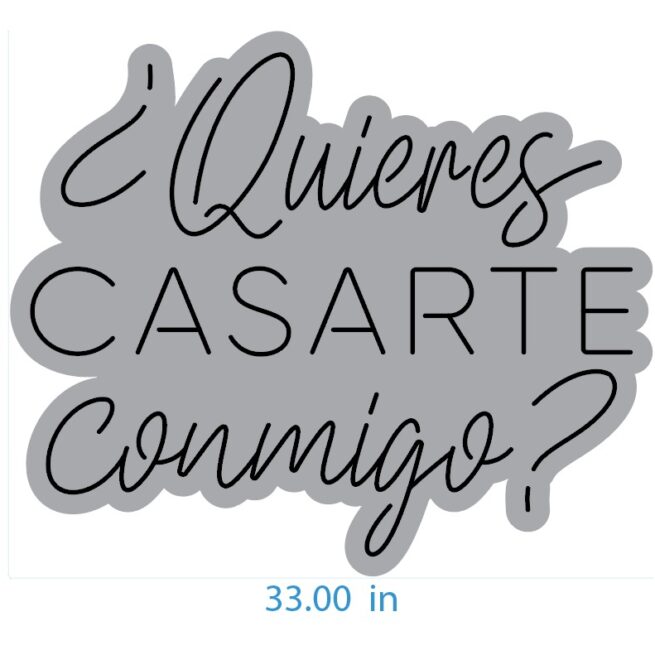 “¿Quieres Casarte Conmigo?” Neon Sign | Proposal LED Sign + Free Shipping