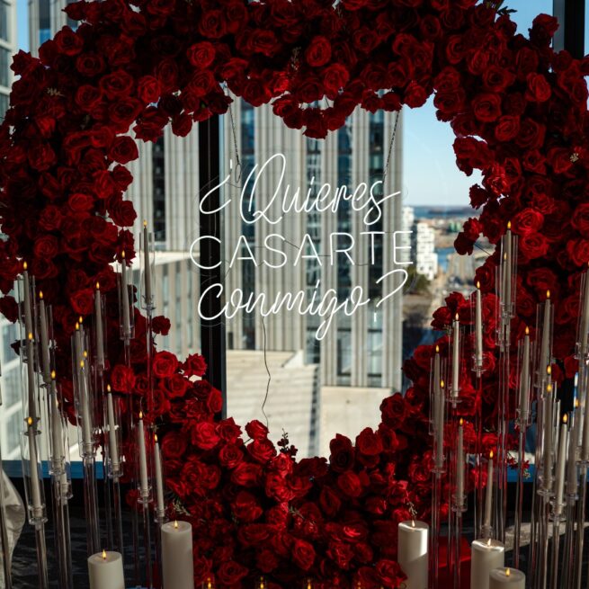 “¿Quieres Casarte Conmigo?” Neon Sign | Proposal LED Sign + Free Shipping